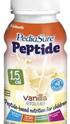 Pediasure Peptide 1.5 Vanilla 8oz Bottle