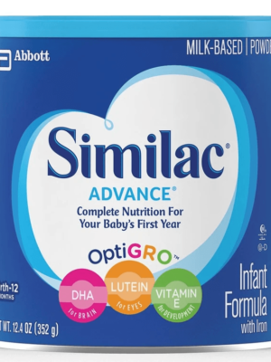 Similac Advance 12.4oz Can – Case of 6