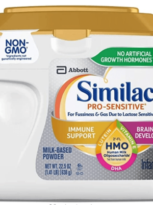 Similac Pro-Sensitive Non-GMO 22.5oz (Single Tub)